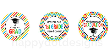 kindergarten graduation cupcake toppers by classroom cuties tpt