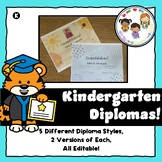 Kindergarten Graduation Diplomas