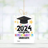 Kindergarten Graduation Gift Tags Class of 2024 Congratulations