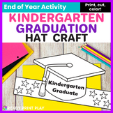 Kindergarten Graduation Hat Craft Printable | End of Year 
