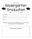 Kindergarten Graduation Invitation