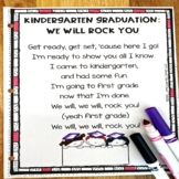 Kindergarten Graduation Poem - We Will Rock You
