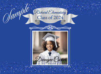 Preview of Kindergarten Graduation Preschool Graduation Ceremony Google Slides