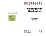 Kindergarten Graduation Program (Editable)