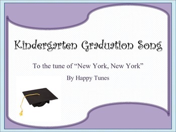 Preview of Kindergarten Graduation Song