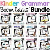 Kindergarten Grammar Boom Cards Digital Games Bundle Nouns
