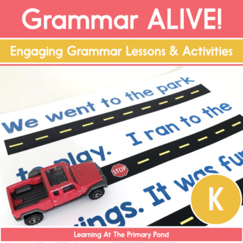 Preview of Kindergarten Grammar Practice for the Year | Lesson Plans and Activities