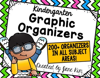 Preview of Kindergarten Graphic Organizers