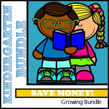 Preview of Kindergarten Growing Bundle