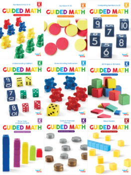 Preview of Kindergarten Guided Math Bundle