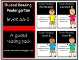 Kindergarten Guided Reading Bundle