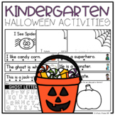 Kindergarten Halloween Activities
