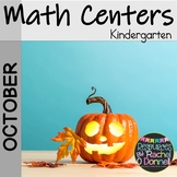 Kindergarten Halloween Math Centers October