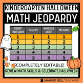 Kindergarten Halloween Math Jeopardy - Whole Class Digital