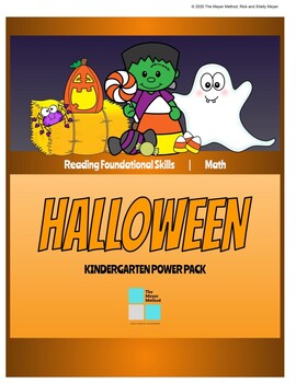 Preview of Kindergarten Halloween Power Pack - Holiday Activity Learning Kit