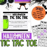 Kindergarten Halloween Tic Tac Toe Center