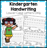 Kindergarten Handwriting Book - Lower Case Letters
