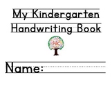 Kindergarten Handwriting Book Volume 1