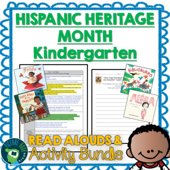 Preview of Kindergarten Hispanic Heritage Month Bundle - Read Alouds