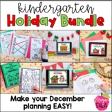 Kindergarten Holiday Bundle Christmas and Hanukkah Resourc