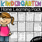 Kindergarten Home Learning Pack - Distance Learning