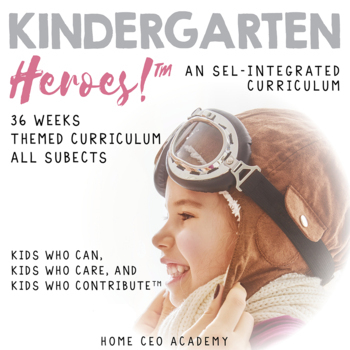 Preview of Kindergarten Homeschool Curriculum Bundle (36 Weeks Complete Year)