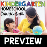 Kindergarten Homeschool Curriculum FREE PREVIEW - What is 