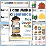 Kindergarten I Can Make a Sentence Farm Themed