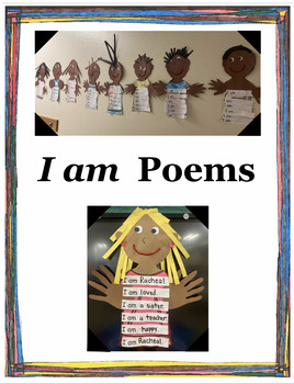 Preview of Kindergarten I am Poems - building class community