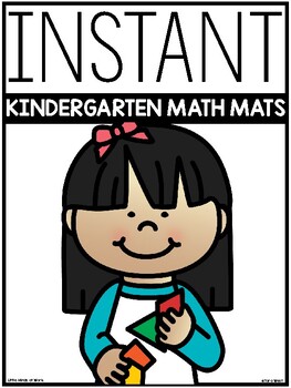 Preview of Kindergarten INSTANT Math Aligned Center Mats