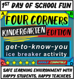 Kindergarten Ice Breaker - "FOUR CORNERS" get-to-know-you game