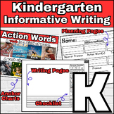 Kindergarten Informative Expository Writing Handwriting Pa