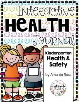 Preview of Kindergarten Interactive Health Journal {Editable}