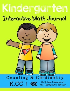 Preview of Kindergarten Interactive Math Journal {K.CC.1}