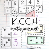 Kindergarten Interactive Math Journal {K.CC.4}