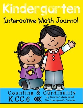 Preview of Kindergarten Interactive Math Journal {K.CC.6}