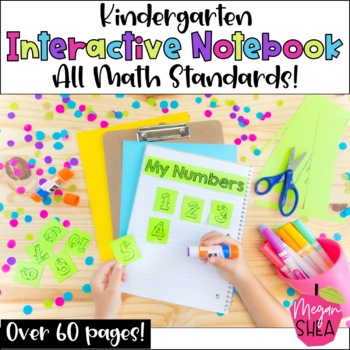 Preview of Kindergarten Interactive Math Notebook: Includes ALL Common Core Math Standards
