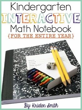 Preview of Kindergarten Interactive Math Notebook- The Entire Year!