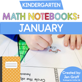 Kindergarten Interactive Math Notebook for January | Dista