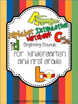 Preview of Kindergarten Interactive Notebook: Alphabet Recognition and Letter Sounds