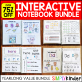 Interactive Notebooks for Sight Words, Numbers, Phonics, N