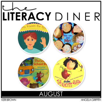 Preview of Kindergarten Interactive Read Aloud: Back to School Bundle - The Literacy Diner