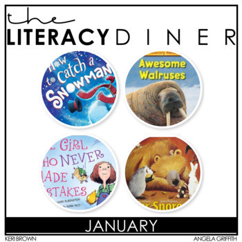 Preview of January Winter Read Aloud with Activities with Lesson Plans and Writing Activity