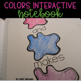 Interactive Notebook: Colors Unit, Activities