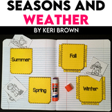 Seasons and Weather Unit Interactive Notebook