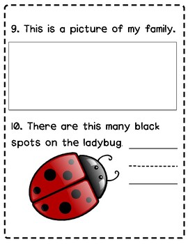 Kindergarten Interest Inventory by 1st and Fabulous | TpT