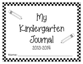 Kindergarten Journal Paper