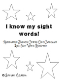 Kindergarten Journeys Common Core Sight Word Assessment
