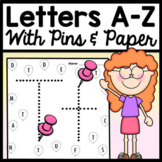 Pinning Letter Pages {26 Pages for Letters A-Z!}