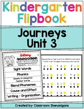 journeys practice book kindergarten pdf